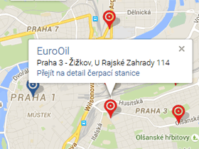 Vývoj ceny benzinu a ceny nafty