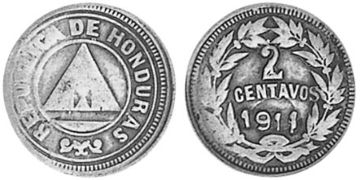 2 Centavos 1910-1913