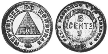 5 Centavos 1886-1896