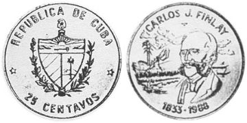 25 Centavos 1988