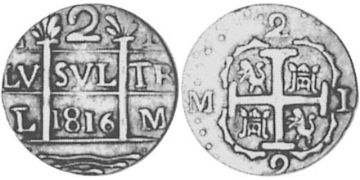 2 Reales 1816-1817