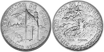 40 Centavos 1952