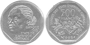 500 Franků 1998