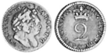 2 Pence 1689-1694