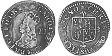 3 Pence 1660