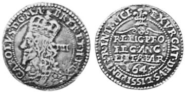 4 Pence 1644-1645
