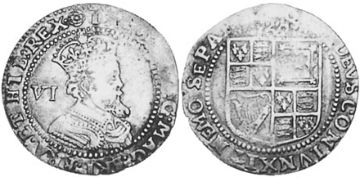 6 Pence 1621-1624