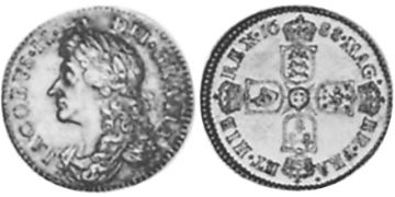6 Pence 1686-1687