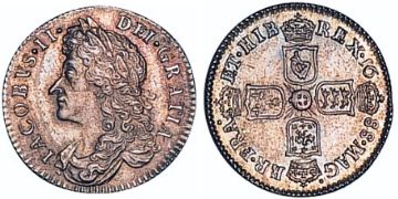 6 Pence 1687-1688
