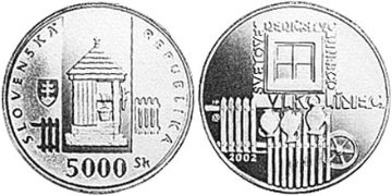 5000 Korun 2002
