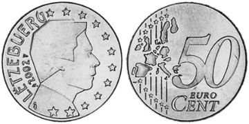 50 Euro Cent 2002-2006