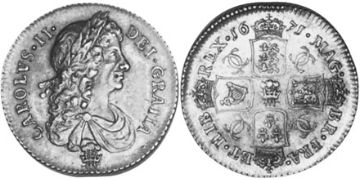 Shilling 1671-1680