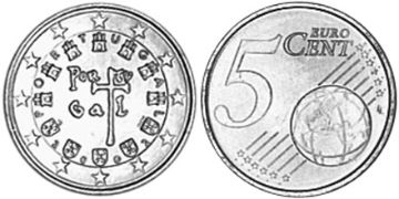 5 Euro Cent 2002-2013