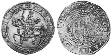 1/2 Crown 1644-1645