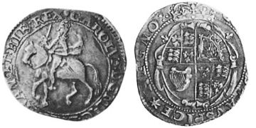 1/2 Crown 1644