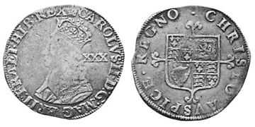 1/2 Crown 1660