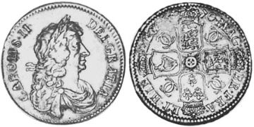 1/2 Crown 1667-1670