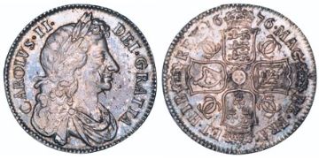 1/2 Crown 1672-1684
