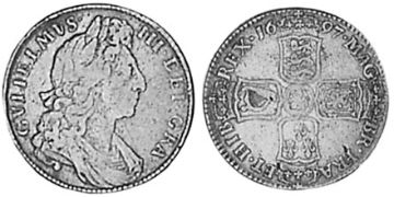 1/2 Crown 1696-1697