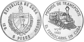 5 Pesos 1983