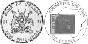 1000 Shillings 2001