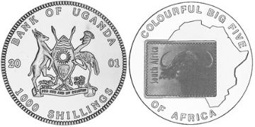 1000 Shillings 2001