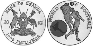 1000 Shillings 2002