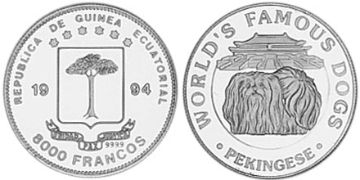 8000 Francos 1994