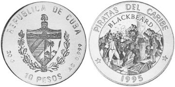 10 Pesos 1995