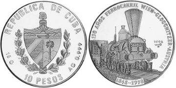 10 Pesos 1996