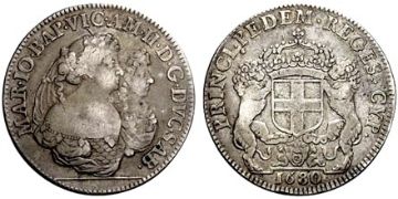 Scudo Bianco 1675-1680