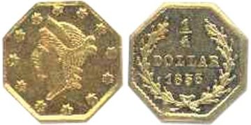 1/4 Dollar 1855-1870