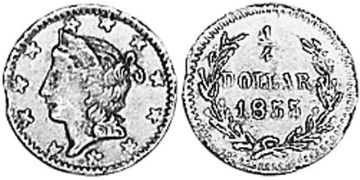 1/4 Dollar 1853-1871