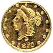 1/4 Dollar 1870-1876
