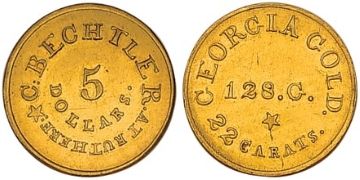 5 Dollars 1831