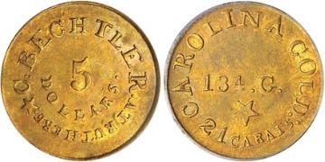 5 Dollars 1831