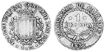 Peseta 1836-1837