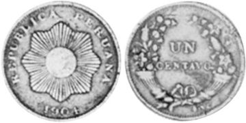 Centavo 1901-1904