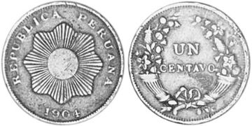 Centavo 1901-1939