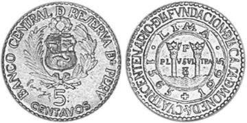 5 Centavos 1965