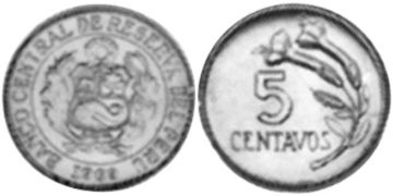 5 Centavos 1966-1968