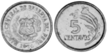 5 Centavos 1973-1975