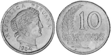 10 Centavos 1951-1965