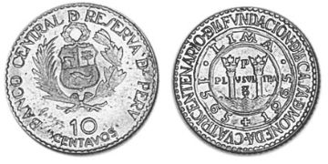 10 Centavos 1965