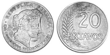 20 Centavos 1942-1944