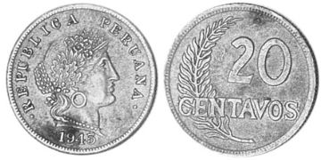 20 Centavos 1945-1946