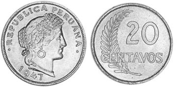 20 Centavos 1946-1949