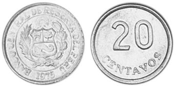 20 Centavos 1975