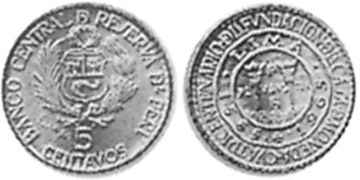 5 Centavos 1965