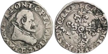 1/4 Franc 1611-1613